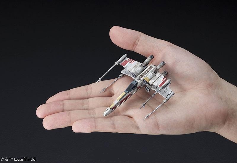 X-WING STARFIGHTER VEHICULE MODEL 002 1/144. BANDAI - Imagen 2