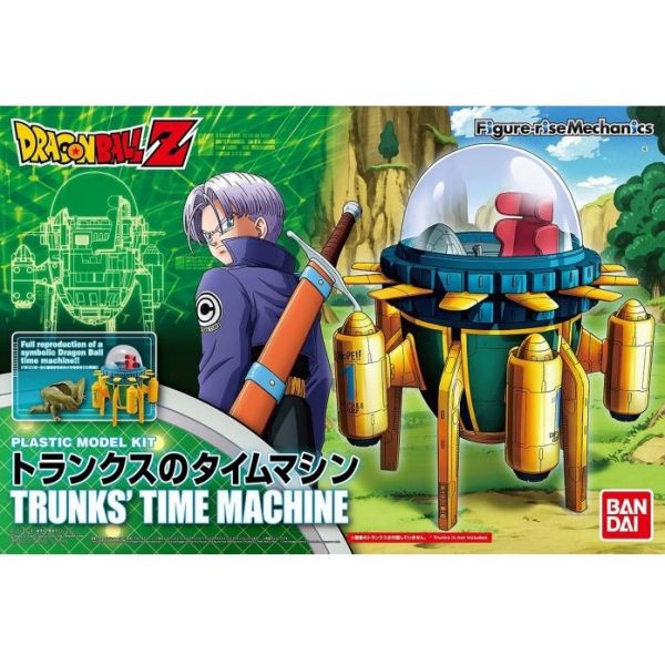 FIGURE-RISE MECHANICS. TRUNKS' TIME MACHINE. BANDAI