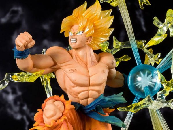 SUPER SAIYAN SON GOKU -THE BURNING BATTLES-. FIGUARTS ZERO. BANDAI - Imagen 2