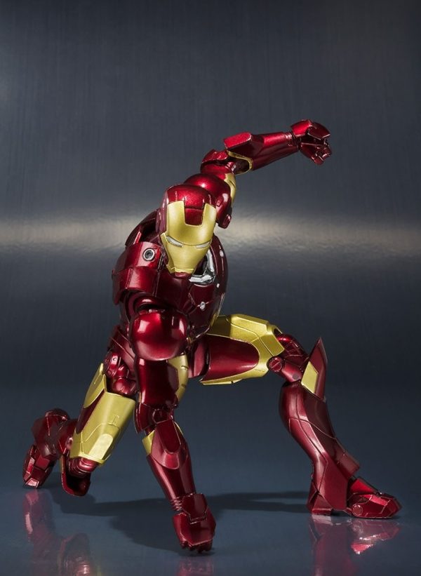 S.H.FIGUARTS. IRON MAN Mk3 IRON MAN. BANDAI - Imagen 2