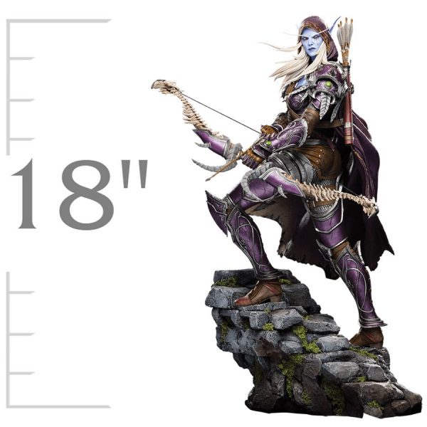 SYLVANAS WINDRUNNER STATUE. BLIZZARD COLLECTIBLES. - Imagen 2