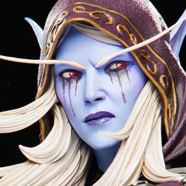 SYLVANAS WINDRUNNER STATUE. BLIZZARD COLLECTIBLES. - Imagen 3