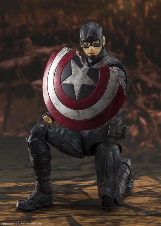 S.H.FIGUARTS CAPTAIN AMERICA (FINAL BATTLE). BANDAI - Imagen 3