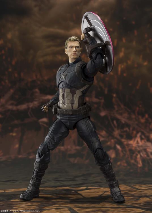 S.H.FIGUARTS CAPTAIN AMERICA (FINAL BATTLE). BANDAI - Imagen 4