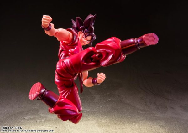 S.H.FIGUARTS GOKU (KAIO-KEN). BANDAI - Imagen 3