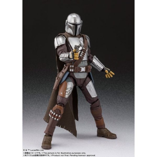 S.H.FIGUARTS THE MANDALORIAN (BESKAR ARMOR). BANDAI - Imagen 2