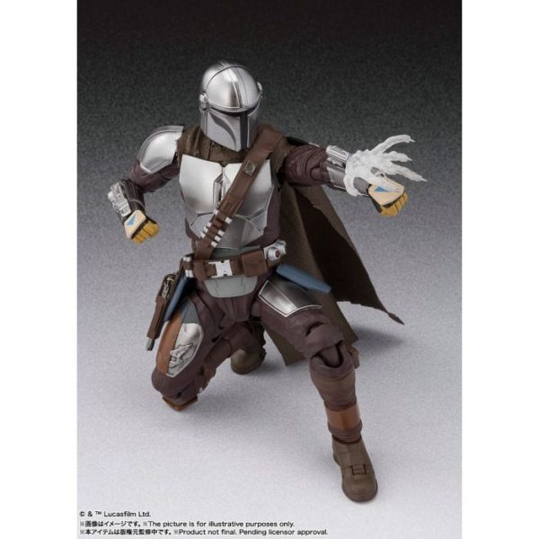 S.H.FIGUARTS THE MANDALORIAN (BESKAR ARMOR). BANDAI - Imagen 5