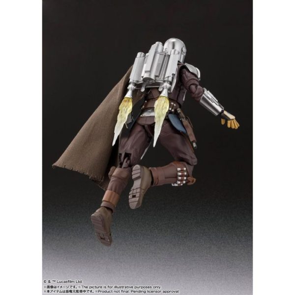 S.H.FIGUARTS THE MANDALORIAN (BESKAR ARMOR). BANDAI - Imagen 7