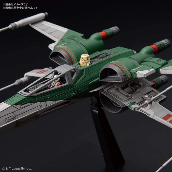 X-WING STARFIGHTER (RISE OF SKYWALKER) 1/72. BANDAI - Imagen 3