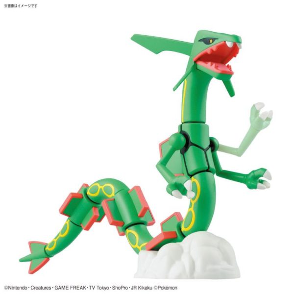 POKEMON PLAMO RAYQUAZA. BANDAI - Imagen 4