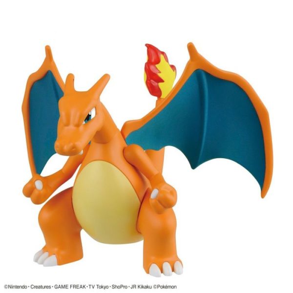 CHARIZARD & DRAGONITE (BATTLE VER.) POKEMON PLAMO. BANDAI - Imagen 3