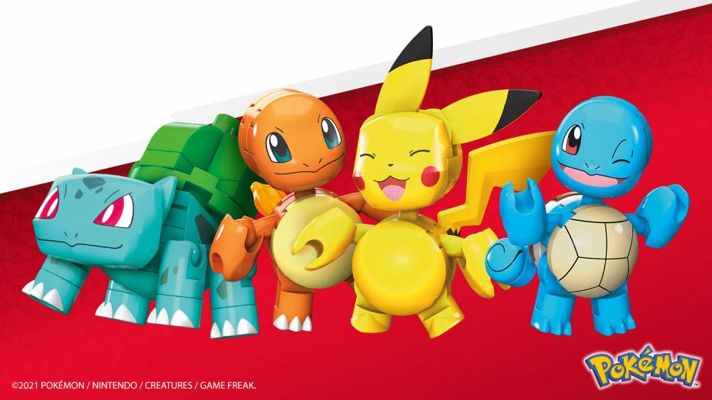 Mega Construx Pokémon, Equipo de Kanto, Juguete de Construcción para niños  de 6 años en adelante