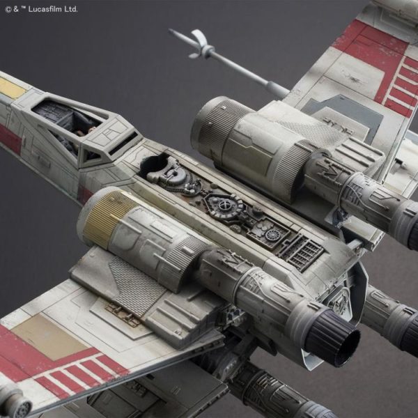 X-WING STARFIGTHER RED5. BANDAI - Imagen 5