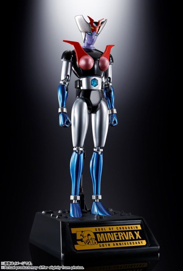 SOUL OF CHOGOKIN GX-08R APHRODAI A vs GX-09R MINERVA X. BANDAI - Imagen 5