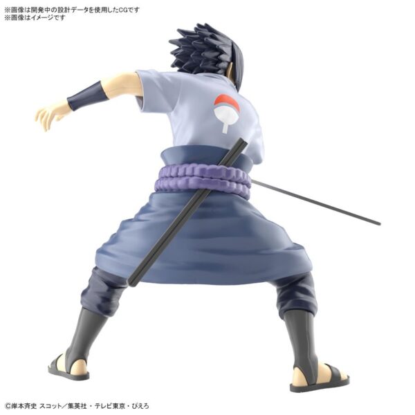 Figura de colección Sasuke Uchiha de Naruto Shippuden original de Bandai.