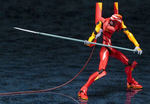Figura de colección EVA-02 de Neon Genesis Evangelion original de Kotobukiya.