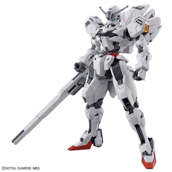 Figura de colección Gundam Calibarn de Gundam The Witch from Mercury original de Bandai.