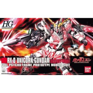 GUNDAM HG UNICORN DESTROY MODE 1/144. BANDAI