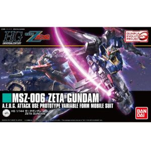HGUC #203 MSZ-006 Zeta Gundam [Revive] 1/144 – Model kit de Bandai en Ecuador.