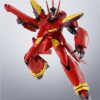 Detalle del VF-19 Kai en modo Battroid con accesorios – Colección Macross 7 en Ecuador.