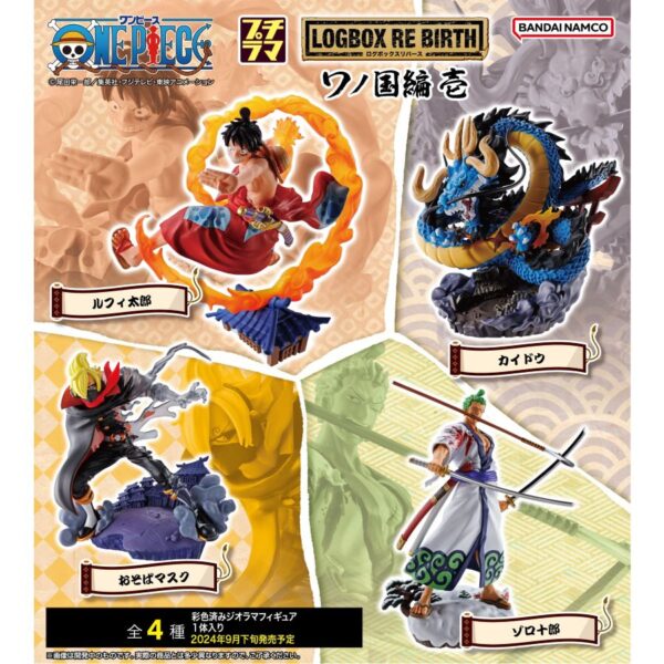 Set de dioramas LOGBOX RE BIRTH Wano Country Arc Vol.1 – MegaHouse One Piece en Ecuador.