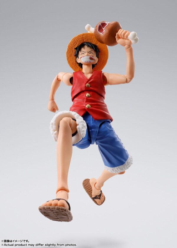 One Piece S.H.Figuarts Monkey D. Luffy -Romance Dawn Ver.-. Bandai - Imagen 5