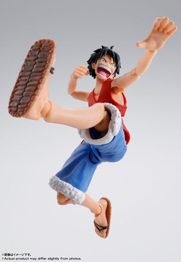 One Piece S.H.Figuarts Monkey D. Luffy -Romance Dawn Ver.-. Bandai - Imagen 4