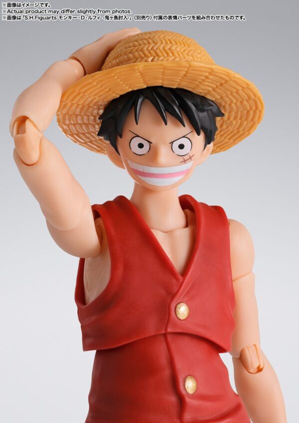 One Piece S.H.Figuarts Monkey D. Luffy -Romance Dawn Ver.-. Bandai - Imagen 3