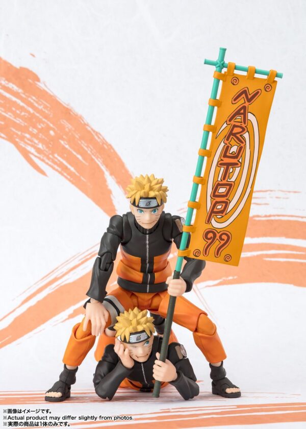 Naruto Shippuden S.H.Figuarts Naruto Uzumaki -NARUTOP99 Edition-. Bandai - Imagen 4