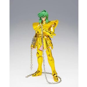 Figura Bandai Saint Cloth Myth EX Virgo Shun con armadura dorada – 17 cm, disponible en Ecuador.