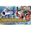 Set completo Chopper Robo 3 y 5 con caja Bandai.