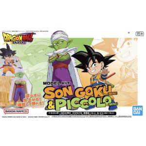 Model kit Son Goku y Piccolo versión DAIMA de Bandai.