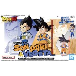 Model kit Goku y Vegeta versión mini Dragon Ball DAIMA.