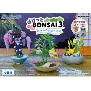 Caja completa Pokémon Pocket BONSAI 3 – With The Changing Seasons (6 figuras).