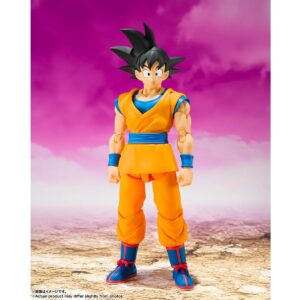S.H.Figuarts Son Goku DAIMA de Bandai, figura articulada oficial con accesorios y acabado premium. ¡Disponible ya en Ecuador para fans de Dragon Ball!