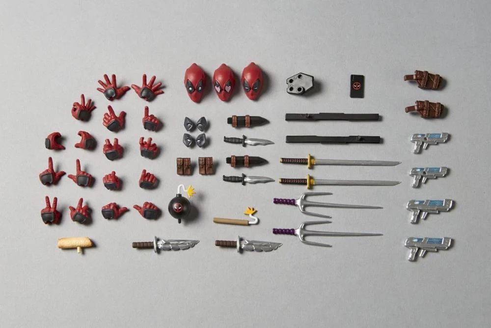 Deadpool Ver.2.5 Revoltech Amazing Yamaguchi. Kaiyodo - Imagen 5