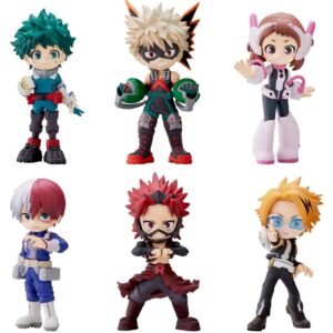 Figuras PalVerse My Hero Academia Vol.1 en caja completa.