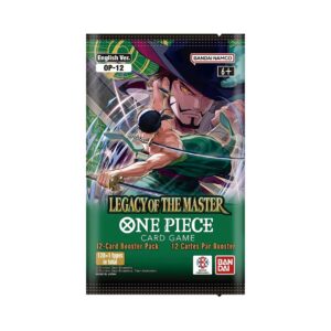 Sobres sellados del set One Piece TCG OP‑12 para coleccionistas.