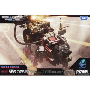 Model Kit Zoids Saber Tiger Schwarz RMZ-006 – Realize Model en Ecuador.