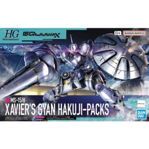 HG Xaviers Gyan Hakuji Packs Bandai model kit Ecuador.