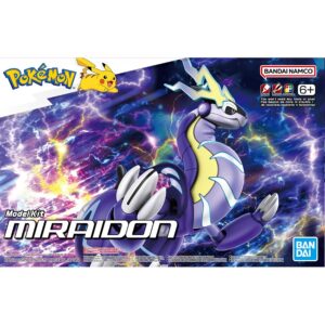 Pokemon Plamo Miraidon Bandai model kit Ecuador.