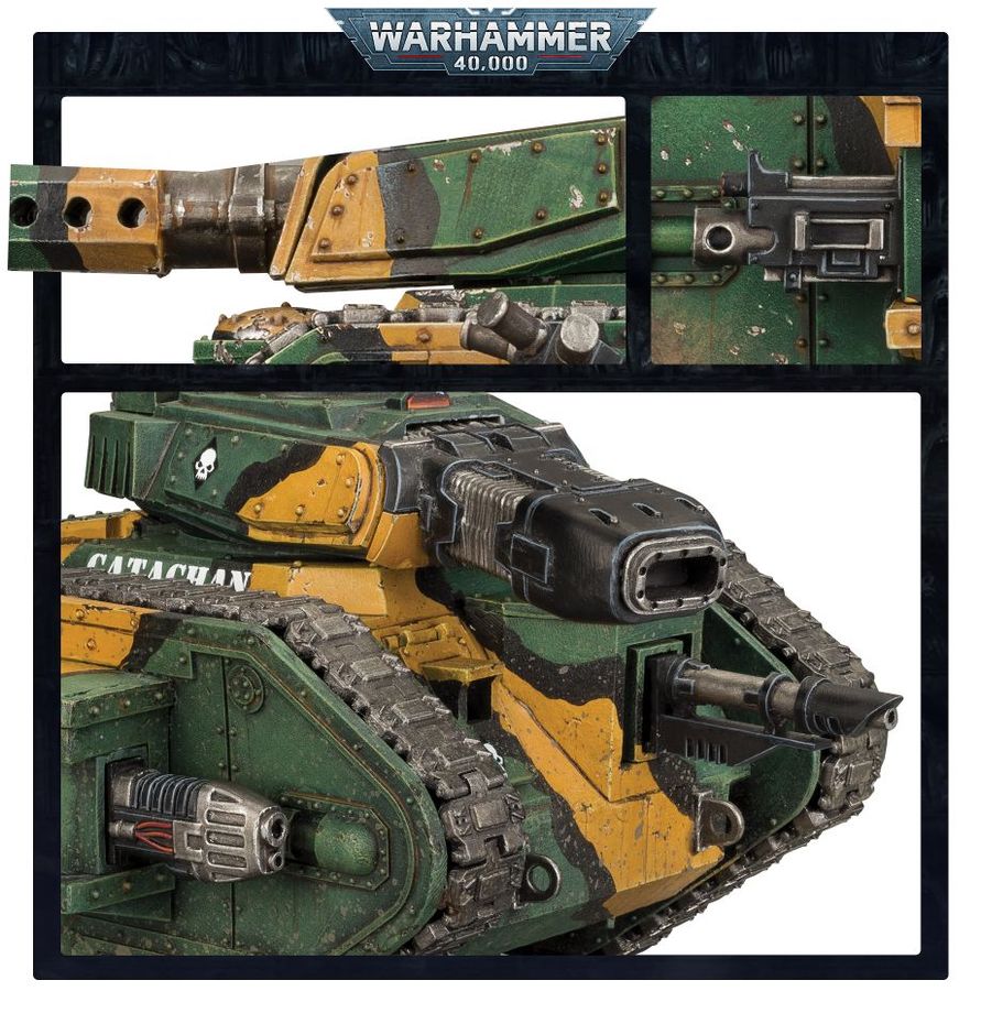 Miniatura Warhammer 40K Astra Militarum tanque Ecuador.