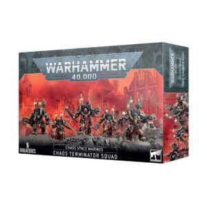 Chaos Space Marines Terminators Warhammer 40K miniaturas Citadel en Ecuador.