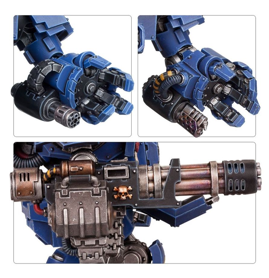 Warhammer 40K Space Marines Primaris Redemptor Dreadnought. Games Workshop - Imagen 3