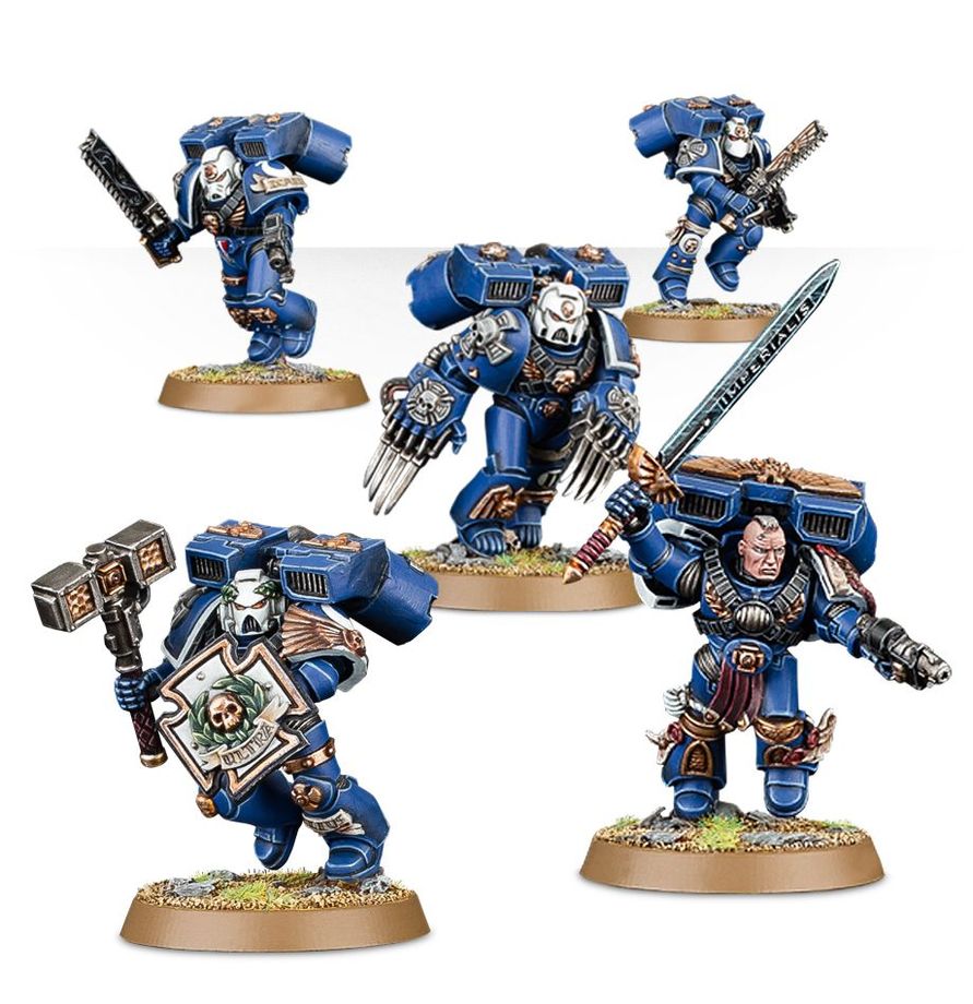 Warhammer 40K Space Marines Bladeguard Veterans. Games Workshop - Imagen 2