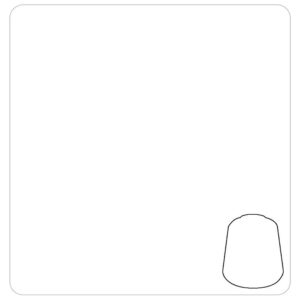 Corax White Citadel Base Paint Warhammer en Ecuador.