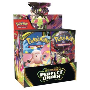 Pokemon Booster Box Perfect Order Mega Evolution Ecuador