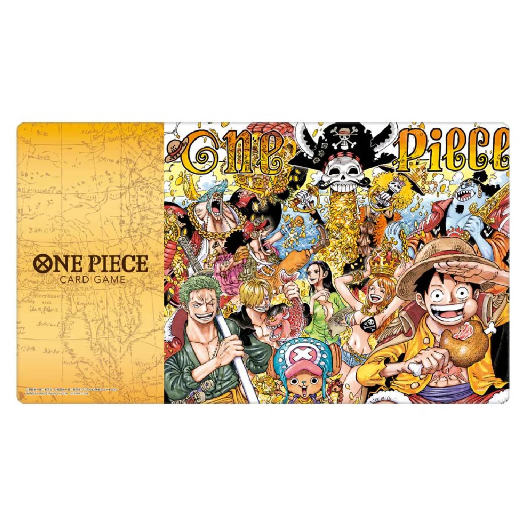 Tapete oficial One Piece Card Game Bandai.
