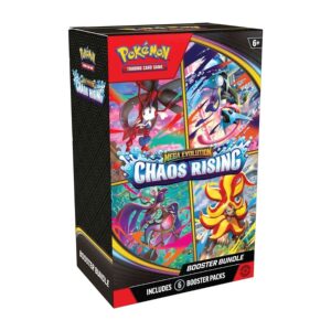 Pokémon TCG Mega Evolution Chaos Rising Booster Bundle en inglés Ecuador.