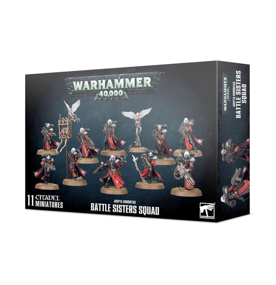 Adepta Sororitas Battle Sisters Squad Games Workshop Ecuador.